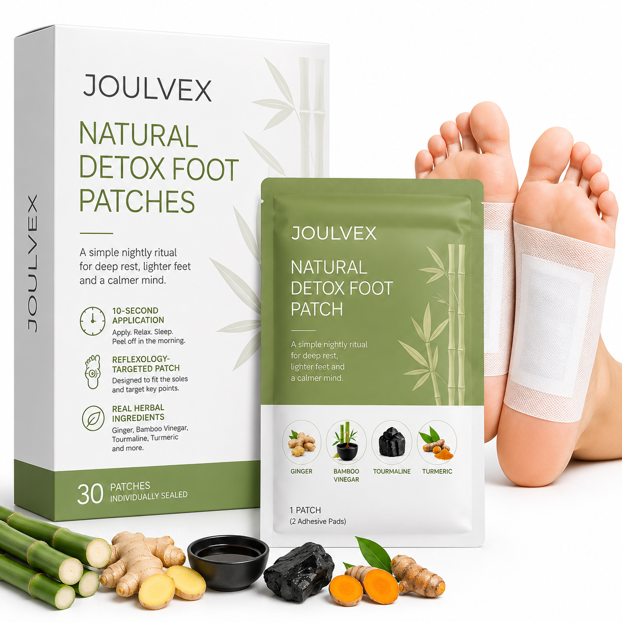JoulVex™ Natural Detox Foot Patches